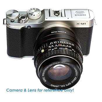 Amazon.com : Fotasy PK lens to Fuji X Adapter, Adapter for
